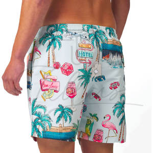 Mens <b>Board</b> <b>Shorts</b> Quick Dry Breathable <b>Swim</b> <b>Trunks</b> Beach Surf Lightweight Summer Swimwear with Drawstring Front Logo Plus Size - Product Image 3