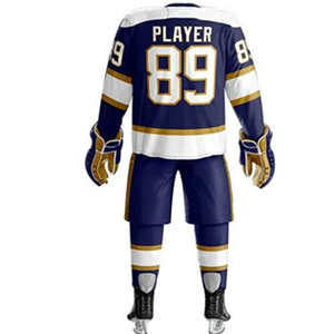 Uniforme de Hockey sobre Hielo 7V7 con Impresión Digital de Última Generación 2026 - Cómodo, Transpirable, de Secado Rápido, 100% Poliéster para Hombre, con Logotipo y Color Personalizados - Product Image 4