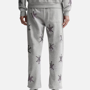 Hot Selling Best Quality Cotton Polyester Men Rhinestone Trousers Outdoor Wear Custom Made Size OEM Designs Rhinestone Trouser - Product Image 4