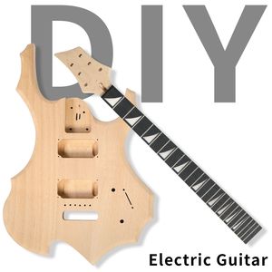 "Mahogany Body <b>Electric</b> Jazz Bass <b>Kit</b> for Beginners with Maple Neck and Accessories" - Product Image 1