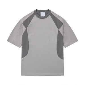 2026 High Street Color Matching Hip Hop Sports <b>t</b> <b>Shirt</b> Short Sleeved Men's <b>t</b> <b>Shirt</b> Crew Neck Dry-fit Breathable <b>ringer</b> <b>Shirts</b> - Product Image 3