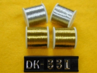 Danking DK-331 150D x 100M Multi-Color Metallic Polyester Embroidery Thread for Sewing and Knitting