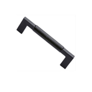 Modern Cast Iron Furniture Handle Pull <b>Knob</b> <b>Black</b> Finish Bar Shape for Bedroom Living Room Dresser Drawer Cabinet - Product Image 1