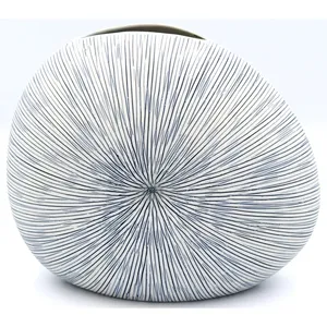 ZAHID EXPORTS ZE-3595C Vase à fleurs décoratif en fer, prêt à l'exportation, style côtier, écologique, livraison mondiale pour Noël - Product Image 3