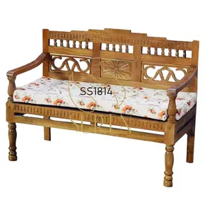 Reasonable Market Price of Superior Quality Antique Wooden Bench for Churches Available for Wholesale Purchasers