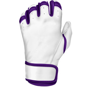 Gants de frappeur de baseball en cuir respirants avec design antidérapant unisexe pour les séances d'entraînement LBBSC-0045 - Product Image 3