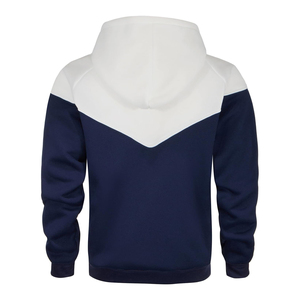 Sweat-shirt à capuche pour homme, color-block, manches raglan, coupe classique, décontracté, pour l'automne, avec poches, en tissu French Terry - Product Image 6
