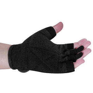 Guantes de Entrenamiento de Cuero para Hombre y Mujer, Diseño Transpirable de Medio Dedo, Ligeros, Unisex, para Levantamiento de Pesas - Product Image 5