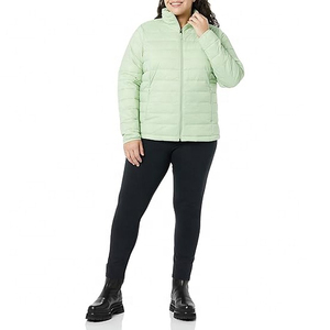 Hot Selling Customized Women <b>Winter</b> Waterproof Gilet Puffer <b>Coat</b> Down Bubble <b>Coat</b> Patchwork <b>Thick</b> Cropped Puffer Jackets - Product Image 3