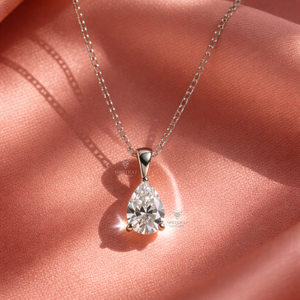 IGI Certified 2Ct Lab Grown Diamond <b>Pendant</b> Necklace Cushion Radiant Emerald Oval Pear Round Cut DEF VVS2 VS1 10K 14K 18K <b>Solid</b> - Product Image 3