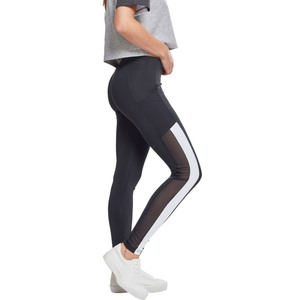 Ladies Tech <b>Mesh</b> Stripe Yoga Leggings High Waist Fitness & Workout Sports <b>Pants</b> for Gym Training Activewear - Product Image 6