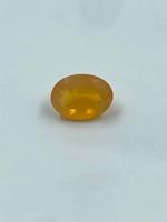 Opale de feu ovale naturelle de qualité supérieure 11x15mm 5.70 carats pour la fabrication de bijoux