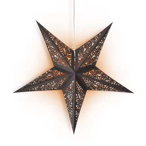 Adorno Decorativo Navideño en Forma de Estrella Dorada de Metal, Ideal para Decoración del Hogar y Bodas, Gran Venta - Product Image 5
