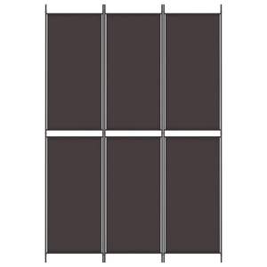 ฉากกั้นห้องผ้าสีน้ำตาล 3 บาน ขนาด 59.1"x86.6" ฉากกั้นและพาร์ติชั่นดีไซน์หรูหรา - Product Image 3
