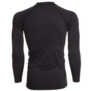 Premium 240GSM Polyester Spandex Breathable Quick Dry Long Sleeve <b>Compression</b> Rashguard BJJ MMA Grappling High Elasticity Gym - Product Image 3