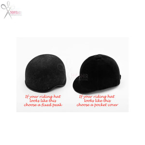 Stainless Steel Customized Color Soft Stretchy <b>Riding</b> <b>Hat</b> <b>Cover</b> for Equestrian Horse <b>Riding</b> Reusable for Kids Girls Adults - Product Image 4