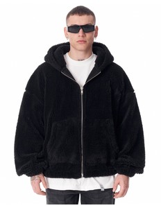 Sweat à capuche de haute qualité 100% coton, style streetwear, anti-rétrécissement, pour hommes, en vente à bas prix - Product Image 3