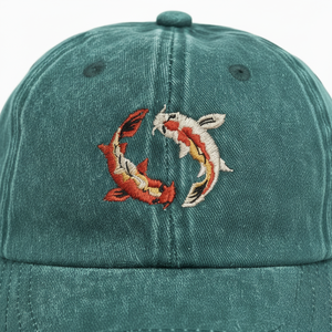 Fashion Baseball 6 Panel Hat Adjustable <b>Flat</b> Brim Custom Embroidery Logo Vintage Wash <b>Summer</b> <b>Cap</b> 100% Acrylic OEM ODM - Product Image 5
