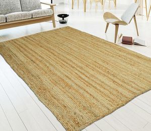 Tapis rectangulaires d'hôtel Jucor Exports en coton naturel biologique non toxique et écologique, avec support en polypropylène antidérapant, impression Chromojet - Product Image 1