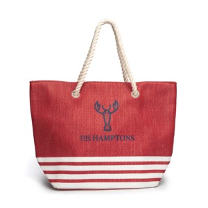 Bolsa de Mano de Algodón Reciclado Sostenible para Mujer, con Logotipo Personalizable Impreso, Bolsa de Compras para la Playa - Product Image 5