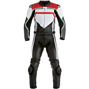 Traje de Motociclismo para Hombre, Transpirable, de Secado Rápido, Diseño Personalizado, Traje de Cuero Genuino de Piel de Vaca, Traje de Motocicleta de Una Pieza - Product Image 1