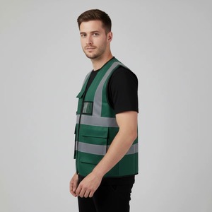 Gilet de travail léger pour homme, réversible, décontracté, en toile durable, logo/couleurs personnalisés - Product Image 3