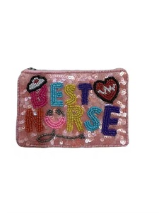 Monedero de mariposa hecho a mano con cuentas, colorido, bordado con cuentas de semillas, con cremallera, pequeño, India y GirlColor F - Product Image 4
