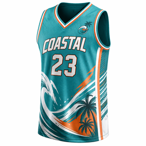 Camiseta de Baloncesto Retro Vintage, Malla Transpirable, 100% Poliéster, Secado Rápido, Sin Mangas, Uniforme Personalizado para Equipo, Hombres Adultos - Product Image 2