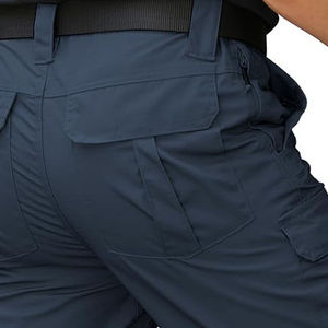 Pantalones Cargo para Hombre, de Algodón, Negros, para Trabajo, Talla Grande, Nuevos, Casuales, de Verano, Tipo Joggers - Product Image 4