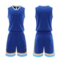 Ensemble d'uniformes de basketball tendance, nouvelle collection, 100 % polyester respirant, en vente
