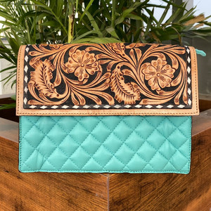 Bolso de hombro tipo bandolera de cuero acolchado con herramientas manuales de lujo 2025, bolsos de noche con entramado de diamantes a la moda, bolso de mano de lujo para mujer - Product Image 5