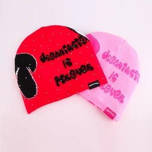 Gorros de Punto Jacquard Personalizados al por Mayor, Gorro de Lana con Pedrería, Unisex, Diseñador, Fabricante, Gorros de Mohair con Logotipo Personalizado - Product Image 2