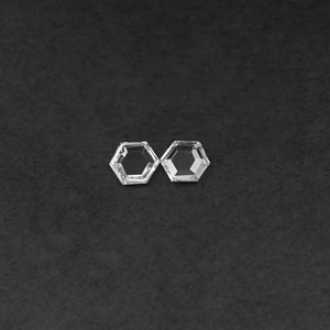 Diamants de laboratoire taille brillant hexagonale R&K GEMS HK56, fabricant direct, HPHT poli, couleur DEF, clarté VVS, vente en gros en vrac - Product Image 4