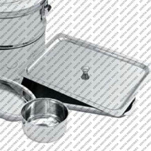 Ensemble d'instruments chirurgicaux creux en acier inoxydable pour usage clinique personnel, réutilisables, avec plateaux rénaux - Product Image 3