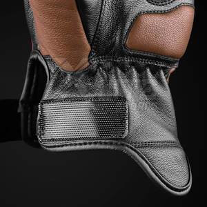 Guantes de Motocicleta de Cuero Transpirable de Alta Resistencia, Agarre Seguro, Soporte para las Manos, Correa de Muñeca Ajustable, Palma Antideslizante, Cómodos - Product Image 6