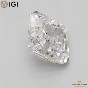 เพชร CVD ขนาด 4.00 กะรัต รับรองโดย IGI ทรง Asscher สี E ความสะอาดระดับ VS1 สำหรับคอลเลกชันงานแต่งงานพิเศษ - Product Image 5