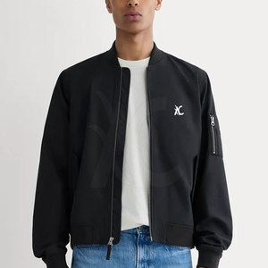 Wholesale Quick Dry <b>Men</b> Bomber <b>Jacket</b> For Online Sale Polyester Made Bomber <b>Jacket</b> For <b>Men</b> - Product Image 4