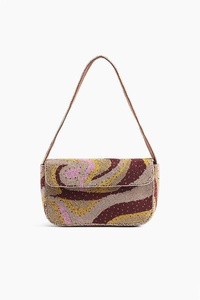 Elegant Look Minimalist Beaded Evening <b>Clutch</b> Shoulder Bag Women Girls Festive <b>Wedding</b> Party Eco-Friendly Handbag - Product Image 4