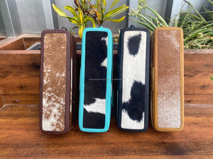 มาใหม่จริงทําด้วยมือ Cowhide หนังทนความร้อน Curling เหล็กผู้หญิงสไตล์ที่สมบูรณ์แบบสําหรับเครื่องมือผม - Product Image 4