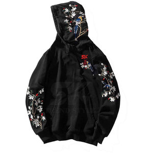 Sudaderas Bordadas de Color Sólido Fabricadas en Pakistán, Sudaderas Bordadas Casuales con Logotipo Impreso Personalizado - Product Image 4