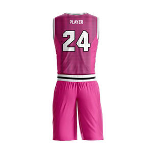 Ensemble d'uniformes de basketball sans manches légers et respirants à faible MOQ avec design par sublimation - Product Image 6