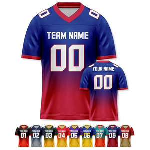 Maillots de football sublimés personnalisés – Uniformes d'équipe à dégradé personnalisé - Product Image 4