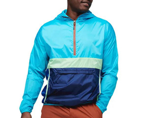 High Quality Windbreaker <b>Half</b> <b>Zip</b> Hoodie Outdoor Windbreaker <b>Jacket</b> With Polyester Nylon Fabric Stylish Design Slim Fit - Product Image 6