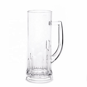 Jarra de Cerveza de Plástico Acrílico de Doble Pared, 28 oz, Libre de BPA, para Fiestas - Product Image 2