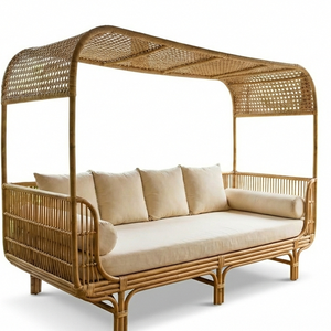 เก้าอี้ชายหาดหวาย ECONA แบบพกพา ทนทาน ป้องกันรังสียูวี เป็นมิตรกับสิ่งแวดล้อม พร้อมเบาะรองนั่ง - Product Image 2