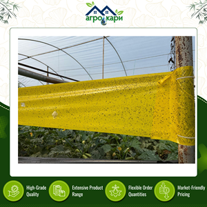 กาวดักแมลงแบบสองหน้า ทนทานต่อรังสียูวี ยืดหยุ่นสูง รูปทรงสี่เหลี่ยมผืนผ้า สำหรับควบคุมแมลงศัตรูพืชและยุง ใช้ได้กับโรงเรือนและฟาร์ม - Product Image 3