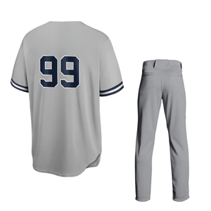 Uniforme de baseball de haute qualité, nouveau design, vêtements d'équipe de qualité supérieure, ensemble d'uniformes de baseball en gros et à prix avantageux - Product Image 2