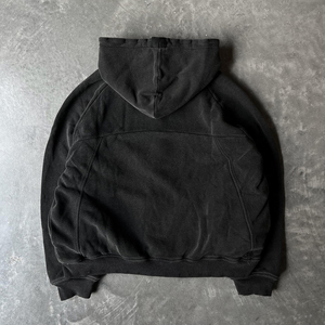 Men's Customized <b>Oversized</b> Hooded Pullover <b>Sweatshirt</b> Digital Printing Spray Cotton French Terry <b>Vintage</b> Breathable Winter Wear - Product Image 6
