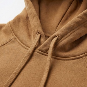 Custom Women Oversized Hoodie 340gsm Cotton <b>Sweatshirt</b> Pullover Blank <b>Plain</b> Plus Size With Embroidery Premium Tops - Product Image 4
