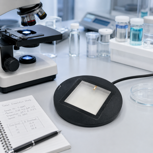 Biological Microscope Glass Heating <b>Stage</b> | Uniform Heating Precision Slide Warmer for Laboratory Research Microscopy Attachment - Product Image 4